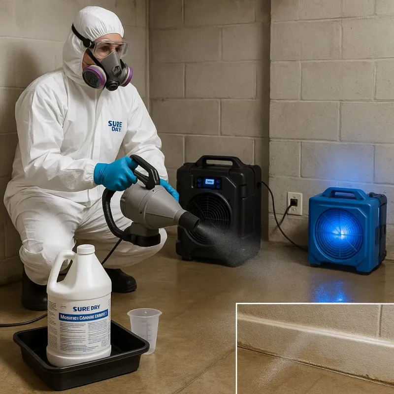 Sanitization and Odor Removal process in Cimarron Hills, CO
